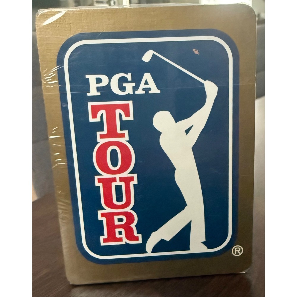 PGA Tour Officially Branded Sealed Playing Cards 1 Deck Golf Memorabilla